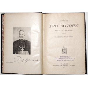 Bilczewski J., KRÁTKÁ KRESBA ŽIVOTA A DÍLA, 1924