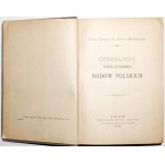Dunin-Borkowski, GENEALOGIE ŻYJĄCYCH UTYTUŁOWANYCH RODÓW POLSKICH, 1895 [oprawa]
