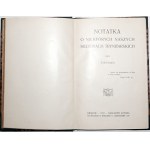 Giżycki J., NOTES ON CERTAIN OUR TRINITARY SITES, 1912