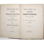 Helcel A.Z., DAWNE PRAWO PRYWATNE POLSKIE, 1874