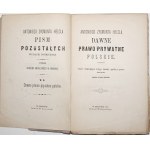 Helcel A.Z., DAWNE PRAWO PRIVATNE POLSKIE, 1874