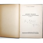 Pachoński J., LEGIE POLSKÉ, 1939 [záznam a podpis autora !]