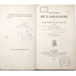 Pradt D., [2v1] Histoire de l'ambassade, 1817; Comité central Franco-Polonais, 1863 [Varšavské knížectví].