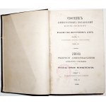 ZBIÓR PRZEPISÓW… ZARZĄD GOSPODARCZY MIASTA WARSZAWY, 1868