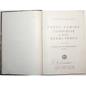 Grąbczewski B., THROUGH THE PAMIRS AND HINDUKUS, 1924