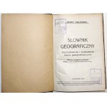 Haliczer J., SŁOWNIK GEOGRAFICZNY, Tarnopol 1933 [Romer].