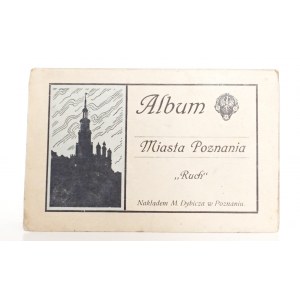 ALBUM MĚSTA POZNANIA, 1920 18 k. desek [akordeon].
