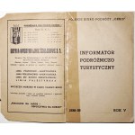 INFORMATOR PODRÓŻNICZO-TURYSTYCZNY 1938/39 Polskie Biuro Podróży Orbis [domestic and foreign tourism, railroad communication, spas and treatments, sightseeing tours, pilgrimages, hunting, passport and visa regulations, shipping, travel l