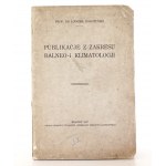 Korczyński L. [Eintrag des Autors], VERÖFFENTLICHUNGEN AUS DEM BEREICH DER BALNEO- UND KLIMATOLOGIE, 1927