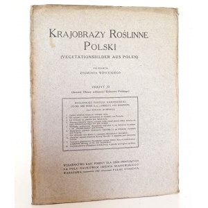 Kobendza R., KRAJOBRAZY ROŚLINNE POLSKI vegetation of the Kampinos Forest, 1927