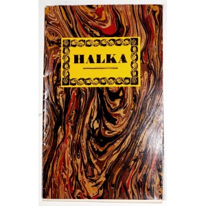 Halka - 1965 DIVADLO VELKÉ [obálka Topfer S., Urbanski L.].