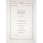 Halka - 1965 TEATR WIELKI [okł. Topfer S., Urbański L.]