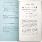 (Śniadecki, Jundziłł), DZIENNIK WILEŃSKI 1821 (II półrocze) selten! [Stich] [Geschichte, Wirtschaft, Reisen, Landwirtschaft, Bauwesen, Chemie, Physik, Naturgeschichte, Kunst, Poesie, Literatur].