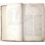 NOWY SŁOWNIK FRANCUZKO-POLSKI, t.1-2, Wilno 1826
