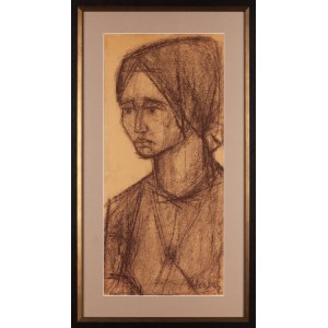 Zygmunt MENKES (1896 - 1986), Portret młodej kobiety