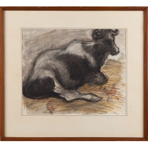 Janina KONARSKA-SŁONIMSKA (1902 - 1975), Cow