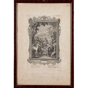 Jacob Andreas FRIEDRICH (1684 - 1751), Opus sextae Diei (scena z Księgi Rodzaju)