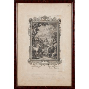 Jacob Andreas FRIEDRICH (1684 - 1751), Opus sextae Diei (Szene aus der Genesis)