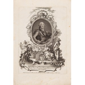 Johann Esaias NILSON (1721 - 1788), Portret królewicza polskiego Fryderyka Krystiana Leopolda Saskiego, około 1760