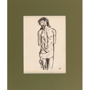 Wlastimil HOFMAN (1881 - 1970), Kristus pri stĺpe, 1928