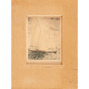 Künstler unbestimmt (20. Jahrhundert), Segelboot