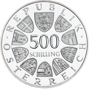 Austria, 500 Schilling 1984, Vienna
