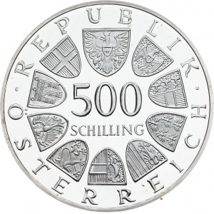 Austria, 500 Schilling 1987, Vienna