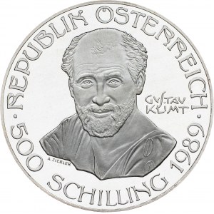 Austria, 500 Schilling 1989, Vienna