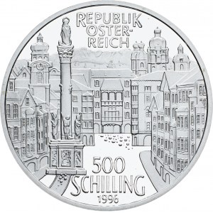 Austria, 500 Schilling 1996, Vienna