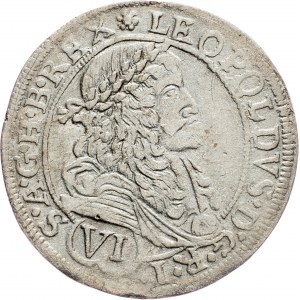 Austria-Hungary, 6 Kreuzer 1676, Pressburg