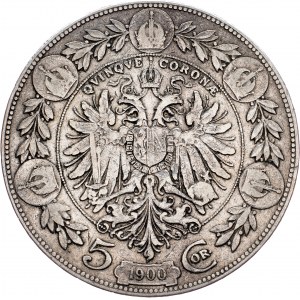 Austria-Hungary, 5 Krone 1900, Vienna