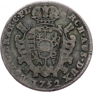 Austrian Netherlands, 1 Escalin 1752, Antwerp