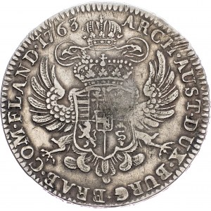 Austrian Netherlands, 1 Thaler 1763, Brussels