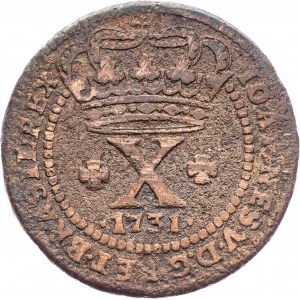 Brazil, 10 Reis 1731