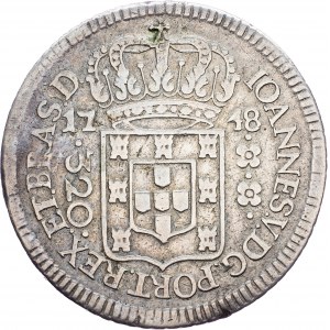 Brazil, 320 Reis 1748