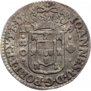 Brazil, 80 Reis 1749