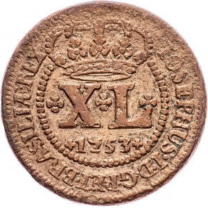 Brazil, 40 Reis 1753