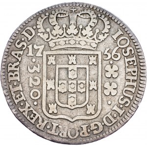 Brazil, 320 Reis 1756