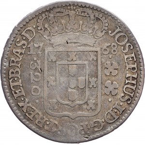 Brazil, 320 Reis 1768