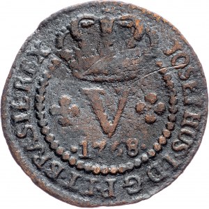 Brazil, 5 Reis 1768
