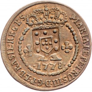 Brazil, 10 Reis 1778