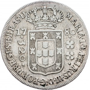 Brazil, 320 Reis 1780