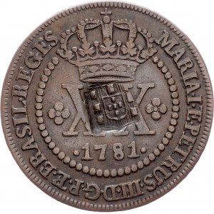 Brazil, 20 Reis 1781