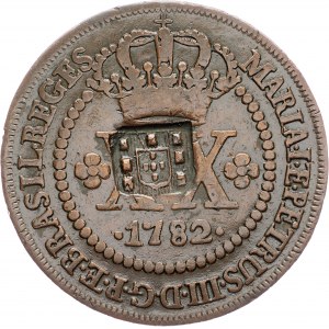 Brazil, 20 Reis 1782