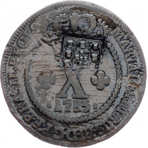 Brazil, 10 Reis 1785