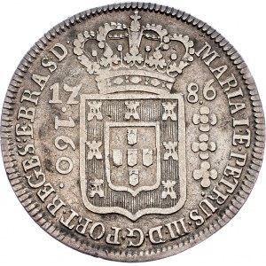 Brazil, 160 Reis 1786