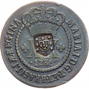 Brazil, 20 Reis 1786