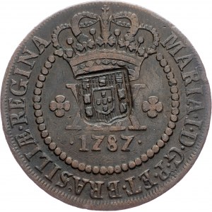 Brazil, 20 Reis 1787