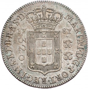 Brazil, 320 Reis 1787