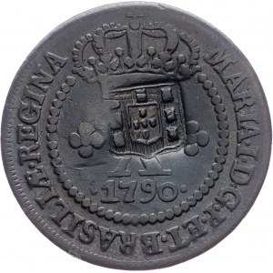 Brazil, 10 Reis 1790